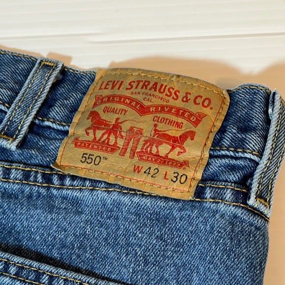 Levi’s 550 Relaxed Fit Jeans 42x30 - Picture 6 of 11